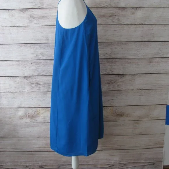 J. Crew Cobalt Blue Slip Dress - Picture 2 of 6